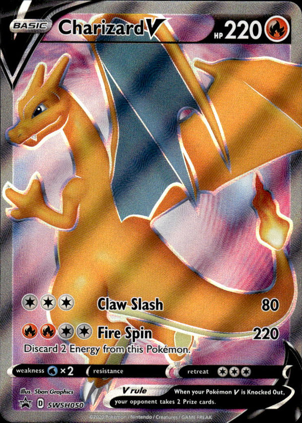 SWSH: Sword & Shield Promo Cards #SWSH050 Charizard V