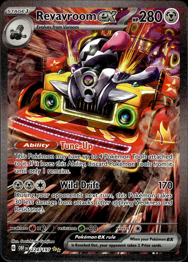 SV03: Obsidian Flames #224/197 Revavroom ex