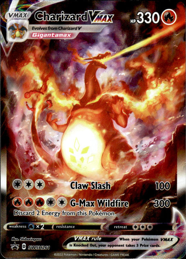 SWSH: Sword & Shield Promo Cards #SWSH261 Charizard VMAX