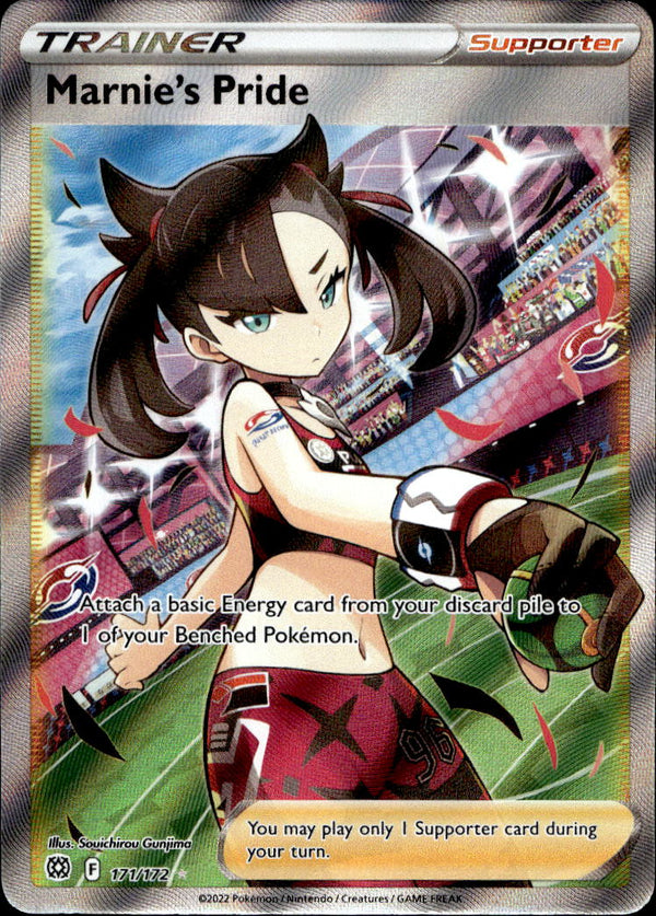 Pokemon TCG SWSH: Brilliant Stars #171/172 Marnie's Pride (Full Art)