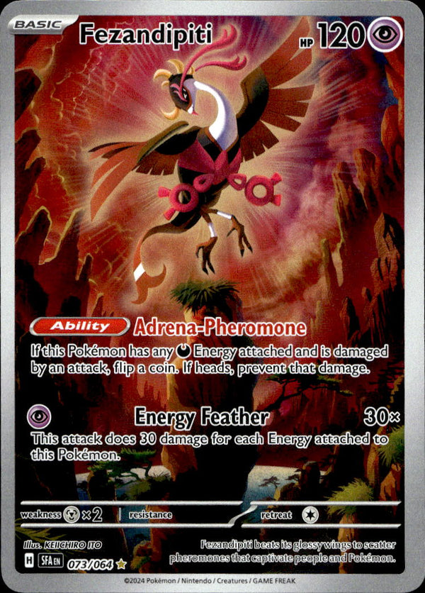 Pokemon TCG SV6.5: Shrouded Fable #073/064 Fezandipiti