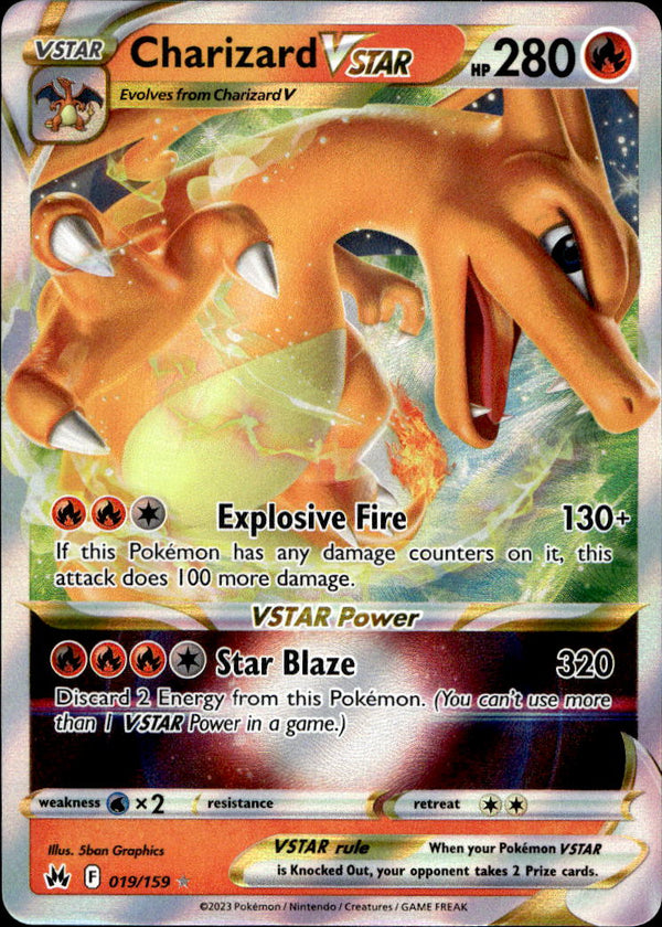 Pokemon TCG SWSH: Crown Zenith #019/159 Charizard VSTAR