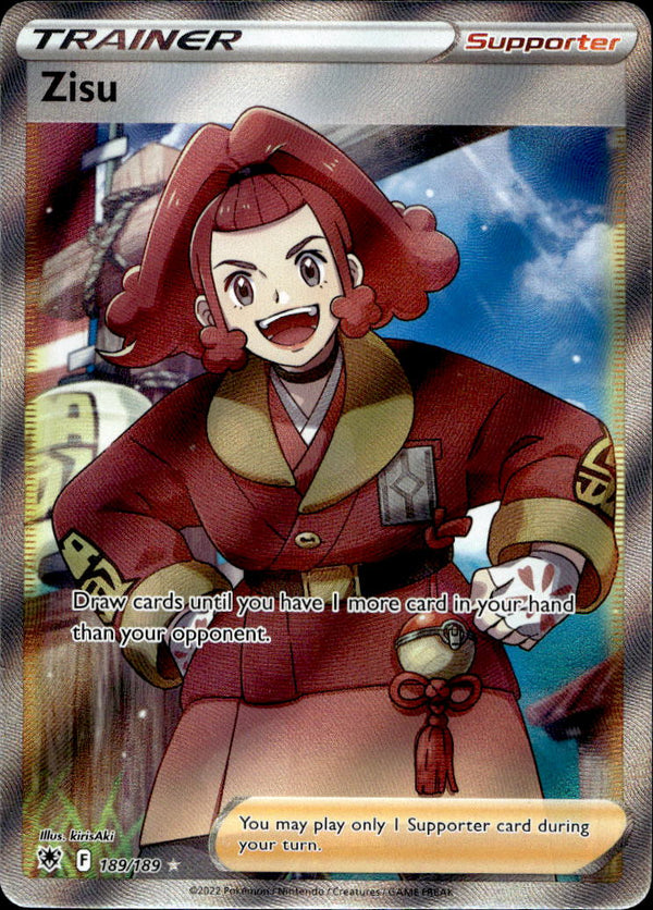 Pokemon TCG SWSH: Astral Radiance #189/189 Zisu (Full Art)