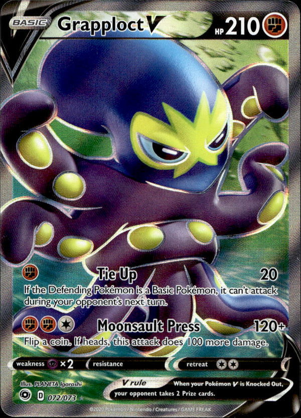 Pokemon TCG SWSH: Champion's Path #72/73 Grapploct V (Full Art)