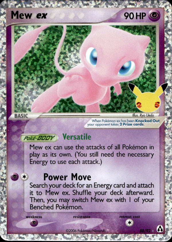 Pokemon TCG SWSH: Celebrations Classic Collection #88/92 Mew ex