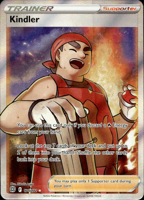 Pokemon TCG SWSH: Brilliant Stars #170/172 Kindler (Full Art)