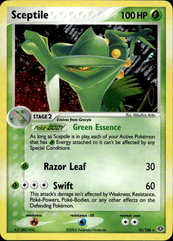 Pokemon TCG EX Ruby & Sapphire: EX Emerald #10/106 Sceptile