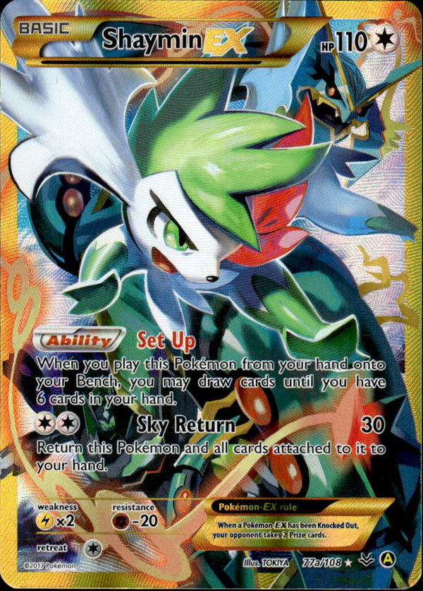 Pokemon TCG XY Promos: Alternate Art Promos #077a/108 Shaymin EX