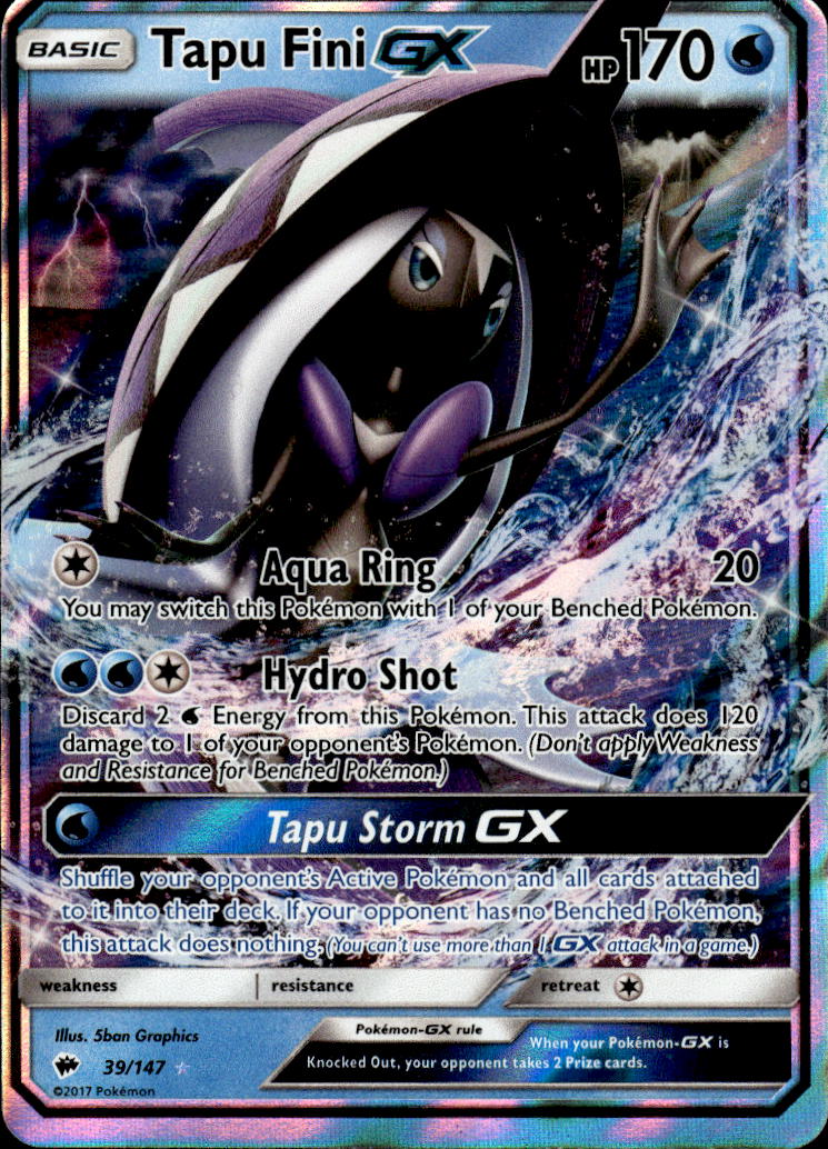 Pokemon TCG Sun & Moon: Burning Shadows