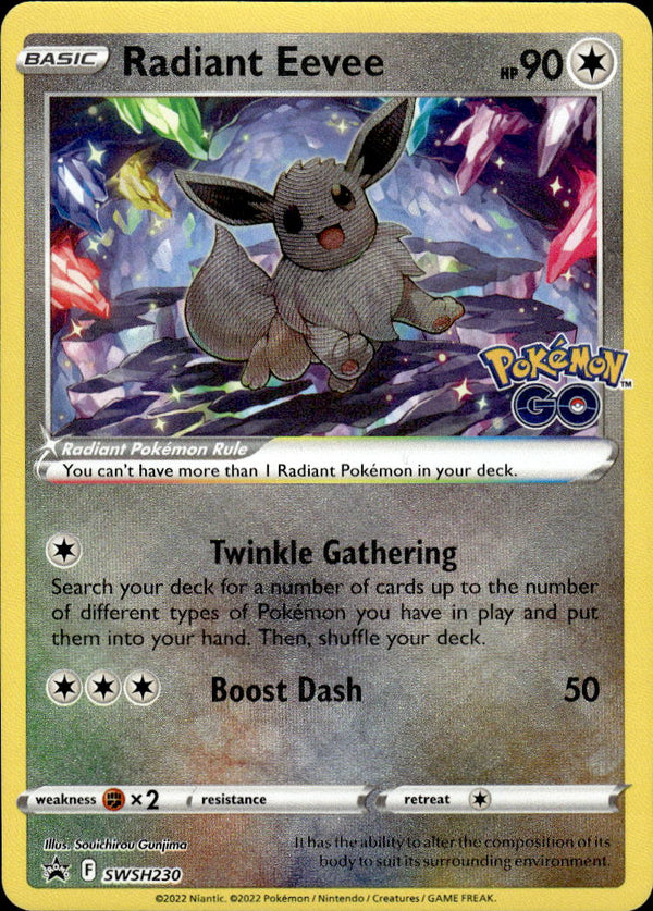 Pokemon TCG SWSH: Sword & Shield Promo Cards #SWSH230 Radiant Eevee