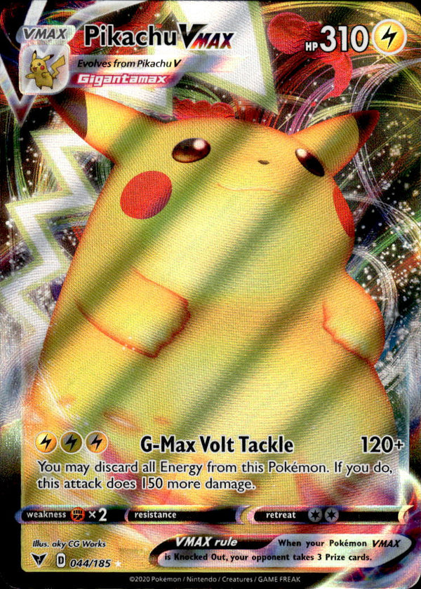 Pokemon TCG SWSH: Vivid Voltage #044/185 Pikachu VMAX