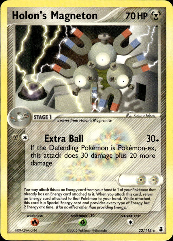 Pokemon TCG EX Ruby & Sapphire: Delta Species #22/113 Holon's Magneton