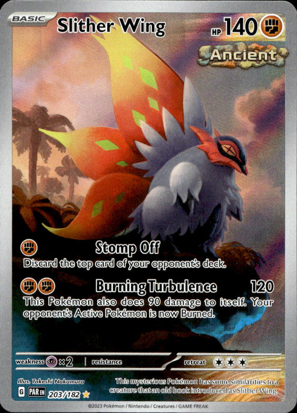 Pokemon TCG SV4: Paradox Rift #203/182 Slither Wing