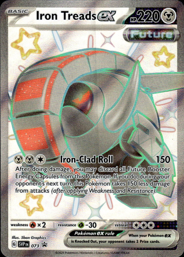 Pokemon TCG SVP: Scarlet & Violet Promo Cards #073 Iron Treads ex