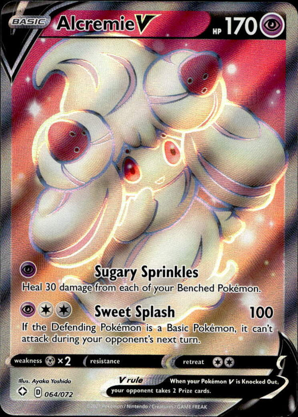 Pokemon TCG SWSH: Shining Fates #064/072 Alcremie V