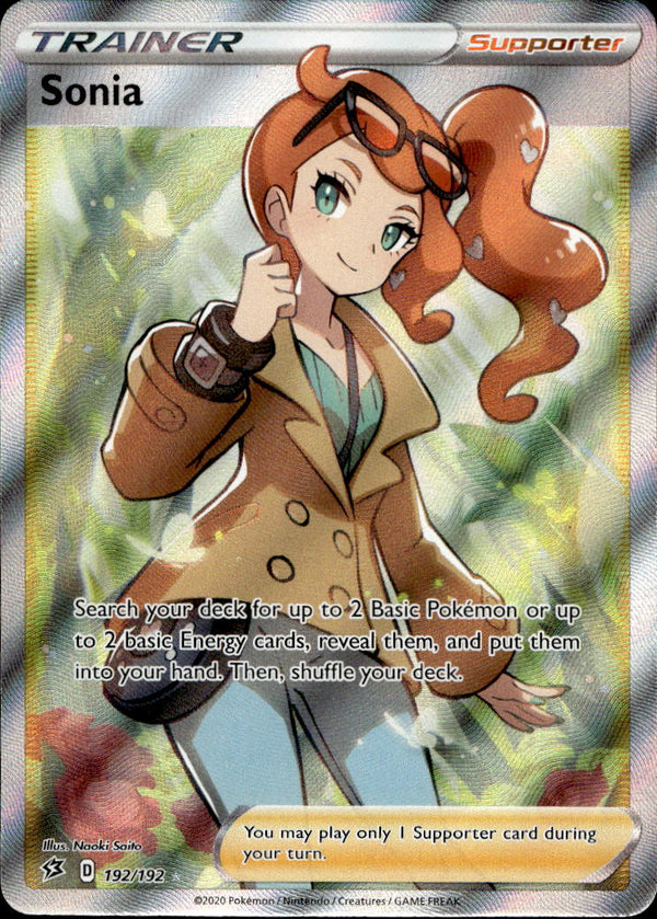 Pokemon TCG SWSH: Rebel Clash #192/192 Sonia