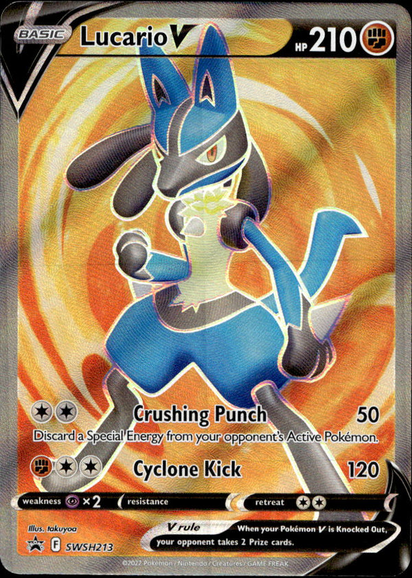 Pokemon TCG SWSH: Sword & Shield Promo Cards #SWSH213 Lucario V