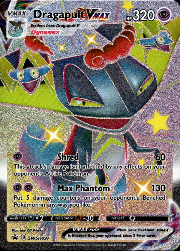 Pokemon TCG SWSH: Sword & Shield Promo Cards #SWSH097 Dragapult VMAX