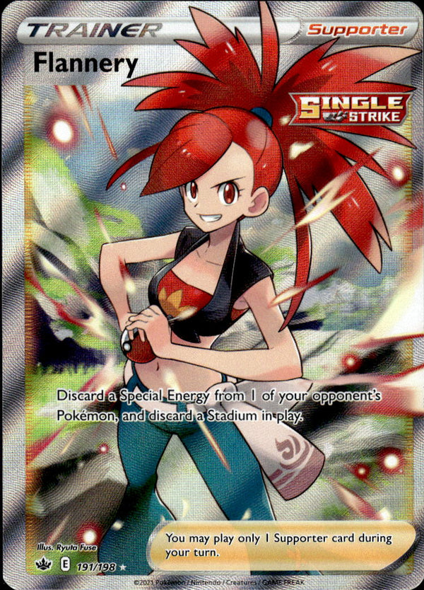 Pokemon TCG SWSH: Chilling Reign #191/198 Flannery