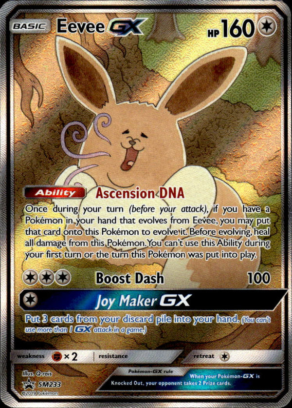 Pokemon TCG Sun & Moon: SM Promos #SM233 Eevee GX