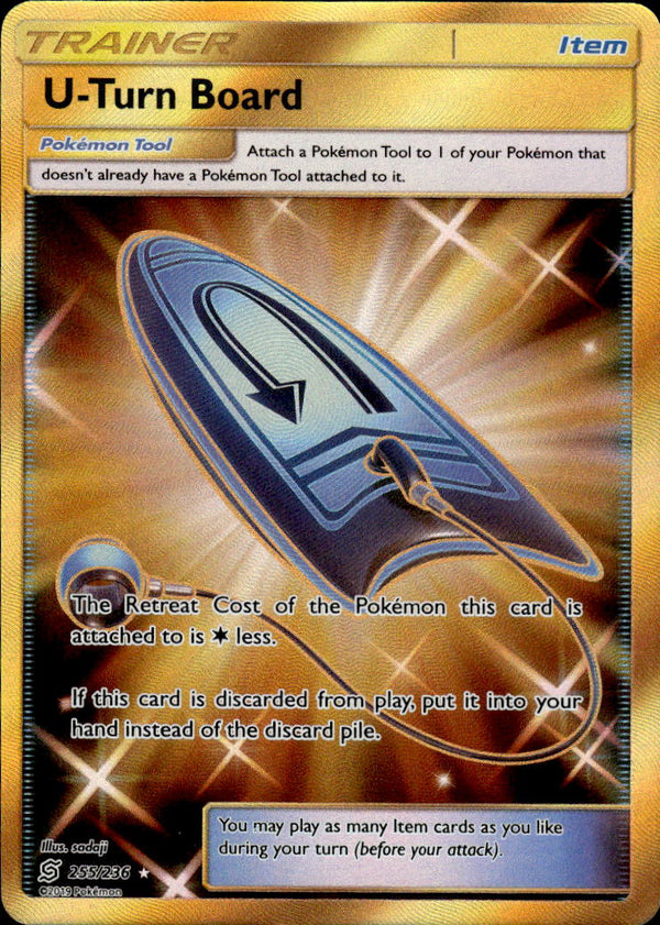 Pokemon TCG Sun & Moon: Unified Minds #255/236 U-Turn Board