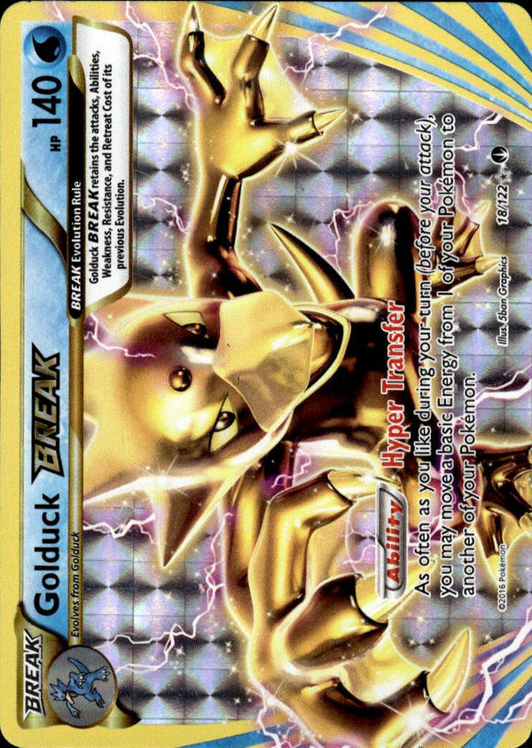 Pokemon TCG XY: BREAKpoint #18/122 Golduck BREAK