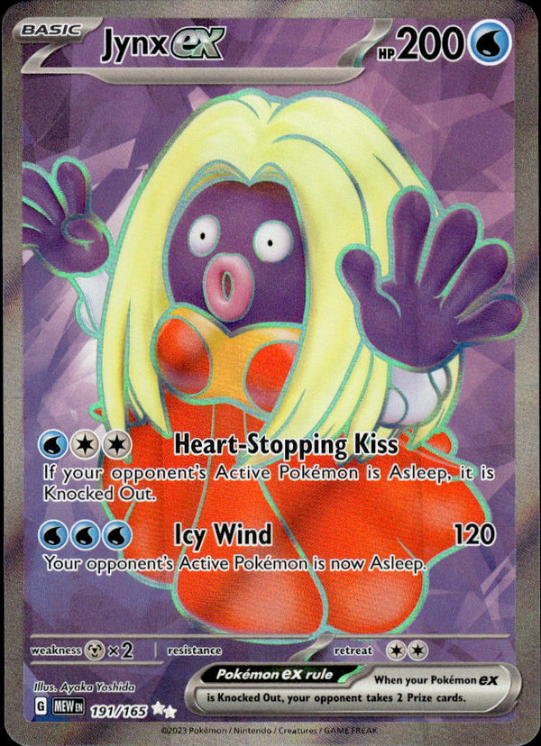 Pokemon TCG SV3.5: Scarlet & Violet 151 #191/165 Jynx ex