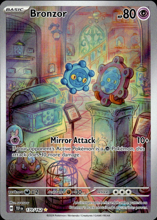 Pokemon TCG SV5: Temporal Forces #170/162 Bronzor