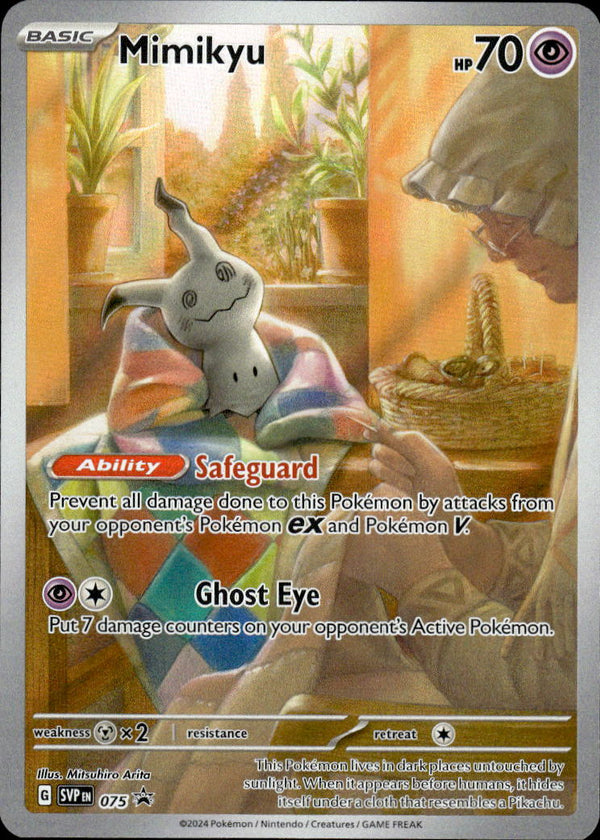 Pokemon TCG SVP: Scarlet & Violet Promo Cards #075 Mimikyu