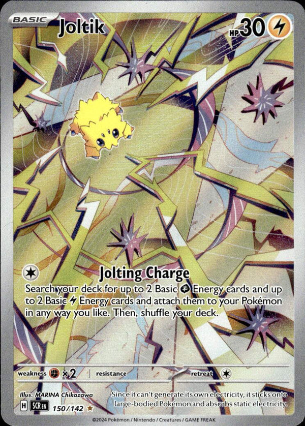 Pokemon TCG SV7: Stellar Crown #150/142 Joltik