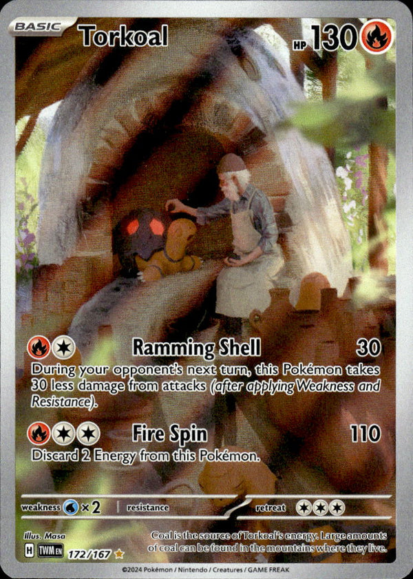 Pokemon TCG SV6: Twilight Masquerade #172/167 Torkoal