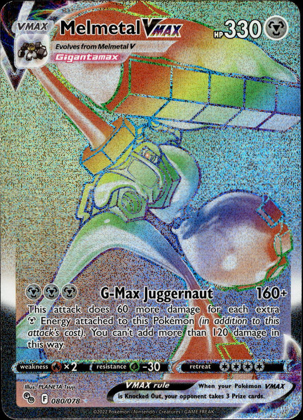 Pokemon TCG SWSH: Pokemon GO #080/078 Melmetal VMAX