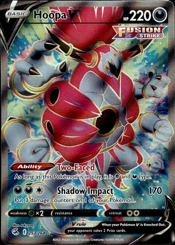 Pokemon TCG SWSH: Fusion Strike #253/264 Hoopa V