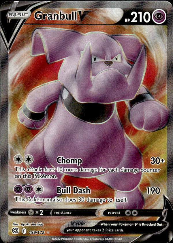 Pokemon TCG SWSH: Brilliant Stars #159/172 Granbull V