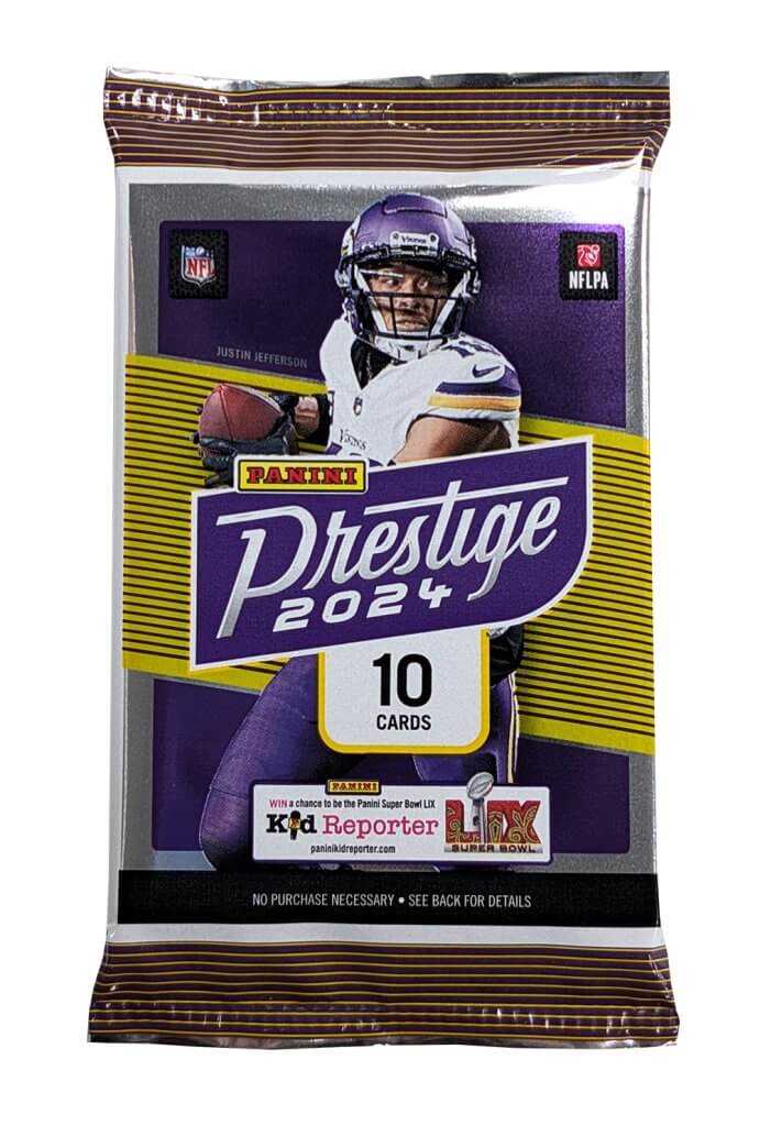 PANINI 2024 Prestige Football Booster Pack