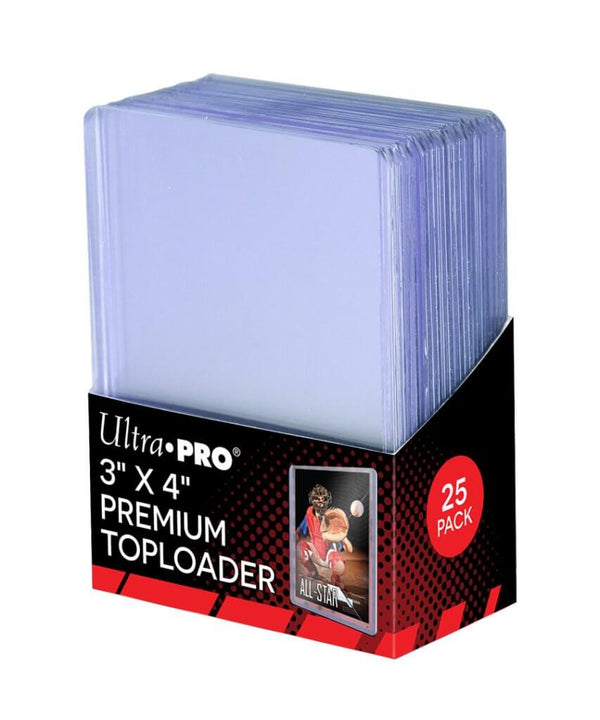 Ultra Pro Toploader - 3x4 - Super Clear Premium 25 Pack