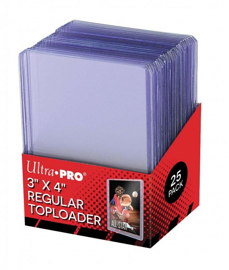 Ultra Pro Toploader - 3x4 - Regular Clear 25 Pack