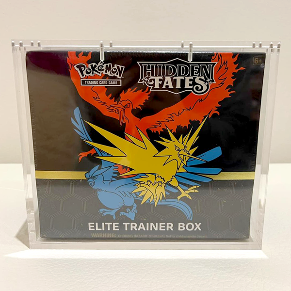 ProtectorPlus: Pokemon Elite Trainer Box Acrylic Case with Magnets 6mm Thick