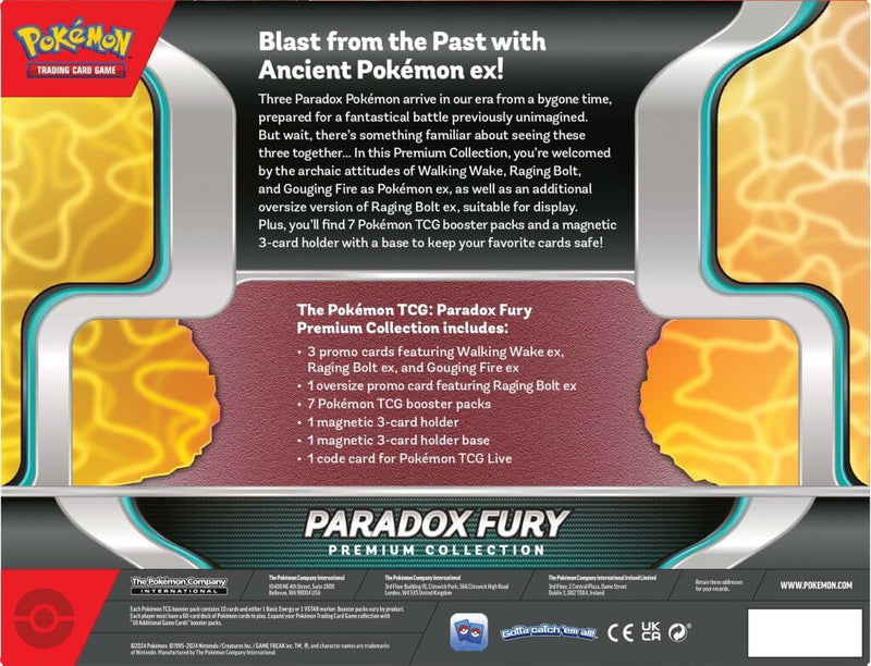 Pokemon TCG: Paradox Fury Premium Collection Box