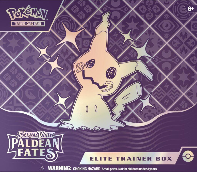 [Pre-Order] Pokemon TCG: Scarlet & Violet 4.5 - Paldean Fates Elite Trainer Box - PokeCards Australia