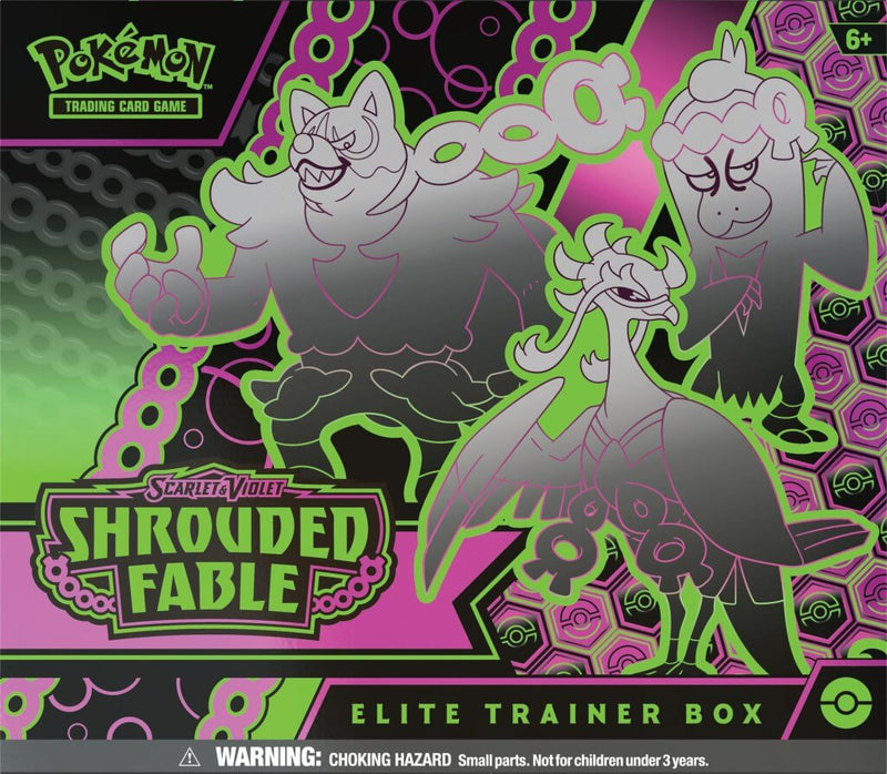 Pokemon TCG: Scarlet & Violet 6.5 - Shrouded Fable Elite Trainer Box