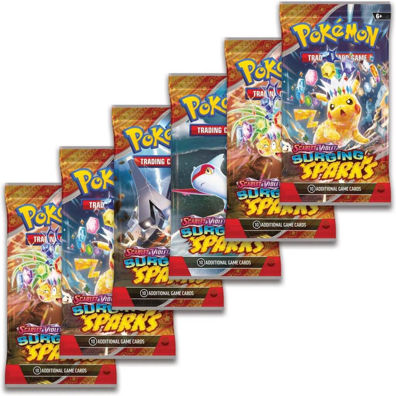 [Pre-Order] Pokemon TCG: Scarlet & Violet 8 - Surging Sparks Booster Bundle