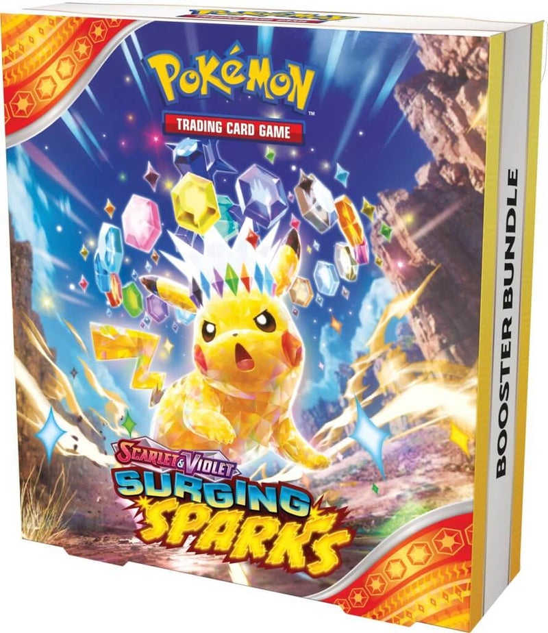 [Pre-Order] Pokemon TCG: Scarlet & Violet 8 - Surging Sparks Booster Bundle