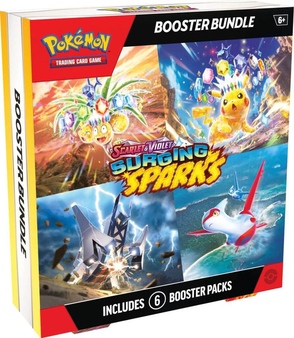 [Pre-Order] Pokemon TCG: Scarlet & Violet 8 - Surging Sparks Booster Bundle