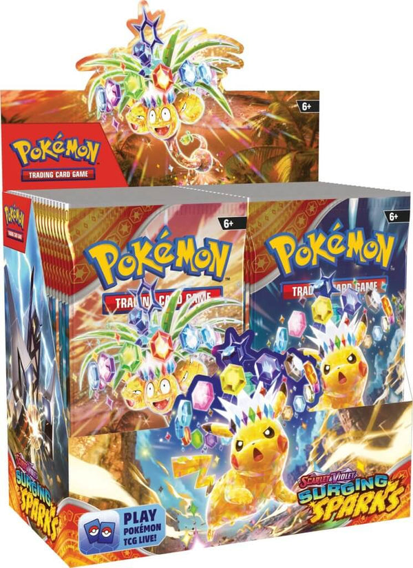 [Pre-Order] Pokemon TCG: Scarlet & Violet 8 - Surging Sparks Booster Box