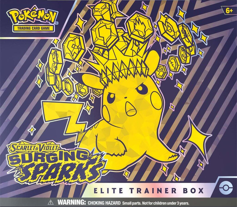 [Pre-Order] Pokemon TCG: Scarlet & Violet 8 - Surging Sparks Elite Trainer Box