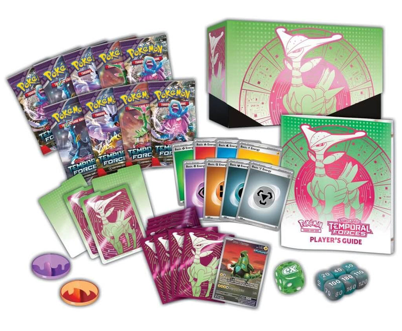 [Pre-Order] Pokemon TCG: Scarlet & Violet 5 - Temporal Forces Elite Trainer Box - Iron Leaves - PokeCards Australia