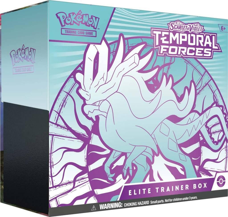 [Pre-Order] Pokemon TCG: Scarlet & Violet 5 - Temporal Forces Elite Trainer Box - Walking Wake - PokeCards Australia