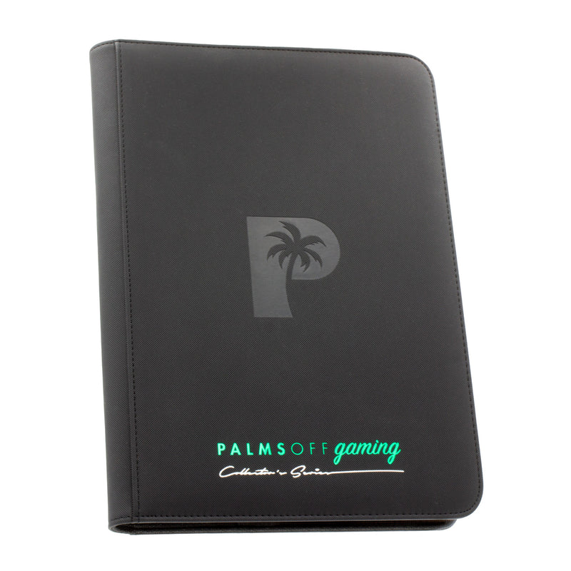 Palms Off Gaming: Collector's Series 9 Pocket Zip Trading Card Binder