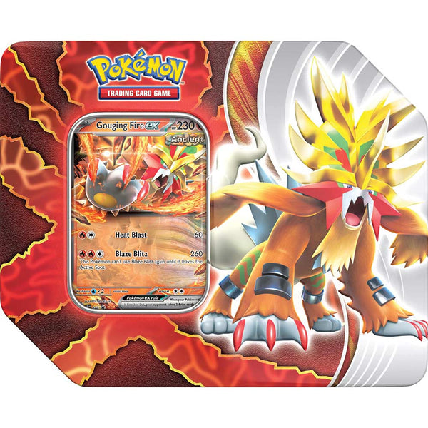 Pokemon TCG : Paradox Destinies Tin - Gouging Fire ex